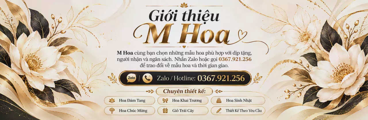 Ảnh bìa Shop hoa tươi Mỹ Tho - Đồng hành cùng những dịp đặc biệt